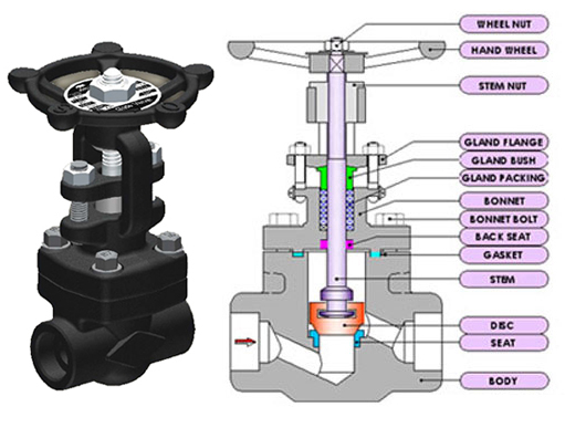 Forged Steel Globe Valve | FLOW Control System